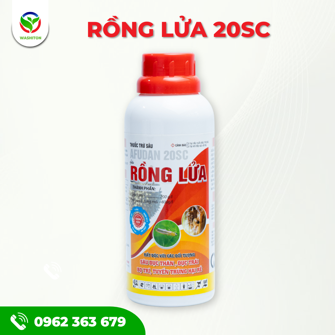 RỒNG LỬA 20SC - Đặc trị tuyến trùng sầu riêng