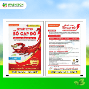 DIỆT RẦY 277 - BÒ CẠP ĐỎ -thuốc trị rầy hại sầu riêng