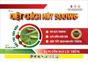 Diệt Chích Hút 500WP - thuốc trị rầy hại sầu riêng