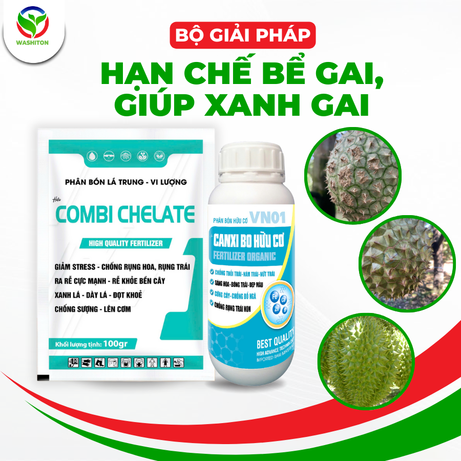 Bộ Giải Pháp Hạn Chế Bể Gai, Giúp Xanh Gai