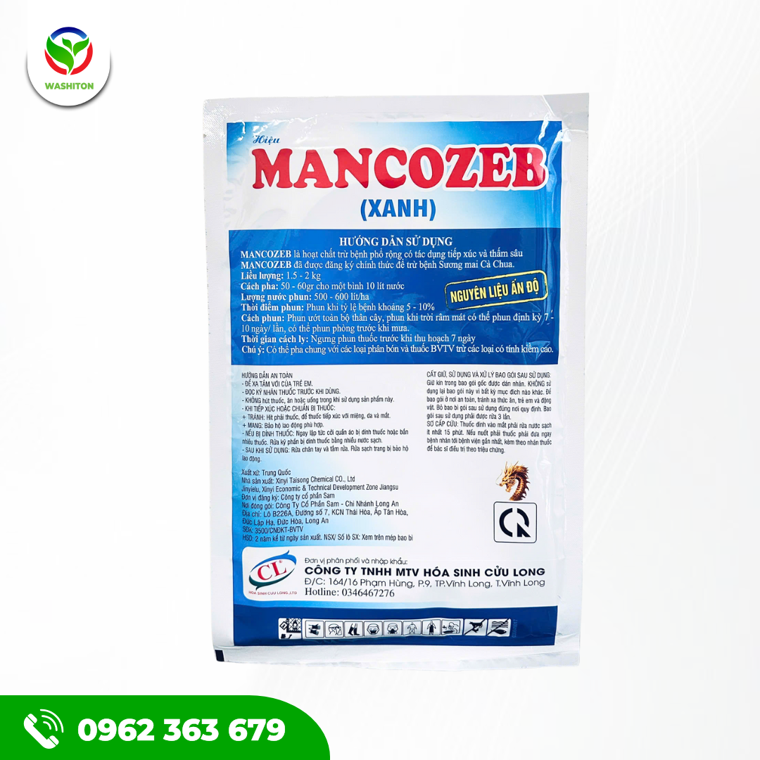 MANCOZEB XANH DƯƠNG