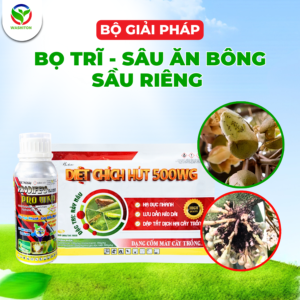 BỘ ĐÔI VÀNG PHÒNG TRỪ BỌ TRĨ & SÂU ĂN BÔNG